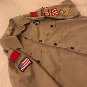 Boy Scouts of America BSA official shirt men’s L